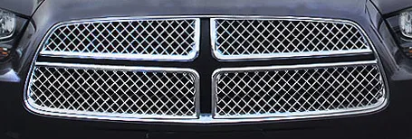 68146GI – INT TRIM TFP Grille Insert, Overlay 4 Piece Chrome Plated ABS Plastic